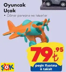 GOKİDY OYUNCAK UÇAK